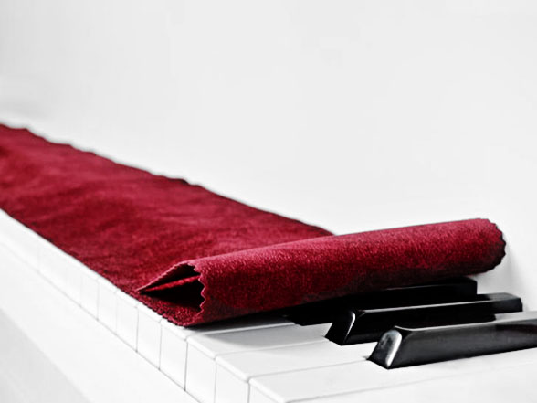 Protection pour clavier de piano