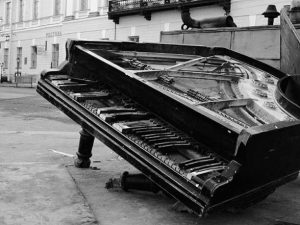 Accident déménagement d'un piano