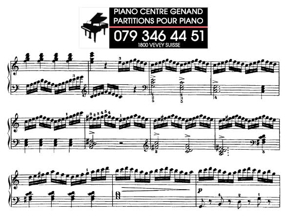 Partitions gratuites - Piano Genand