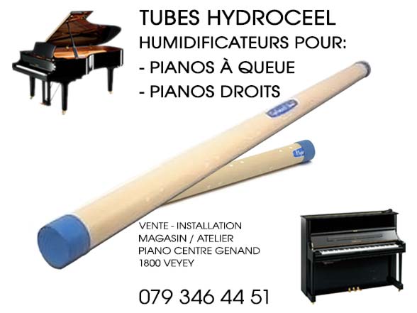 Tubes Hydroceel - Système d'humidification pour piano